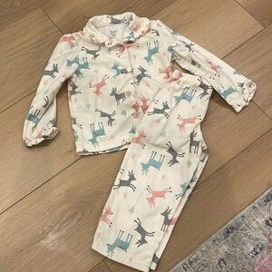 🎄🦌Toddler girls Reindeer PJ set! 🦌🎄